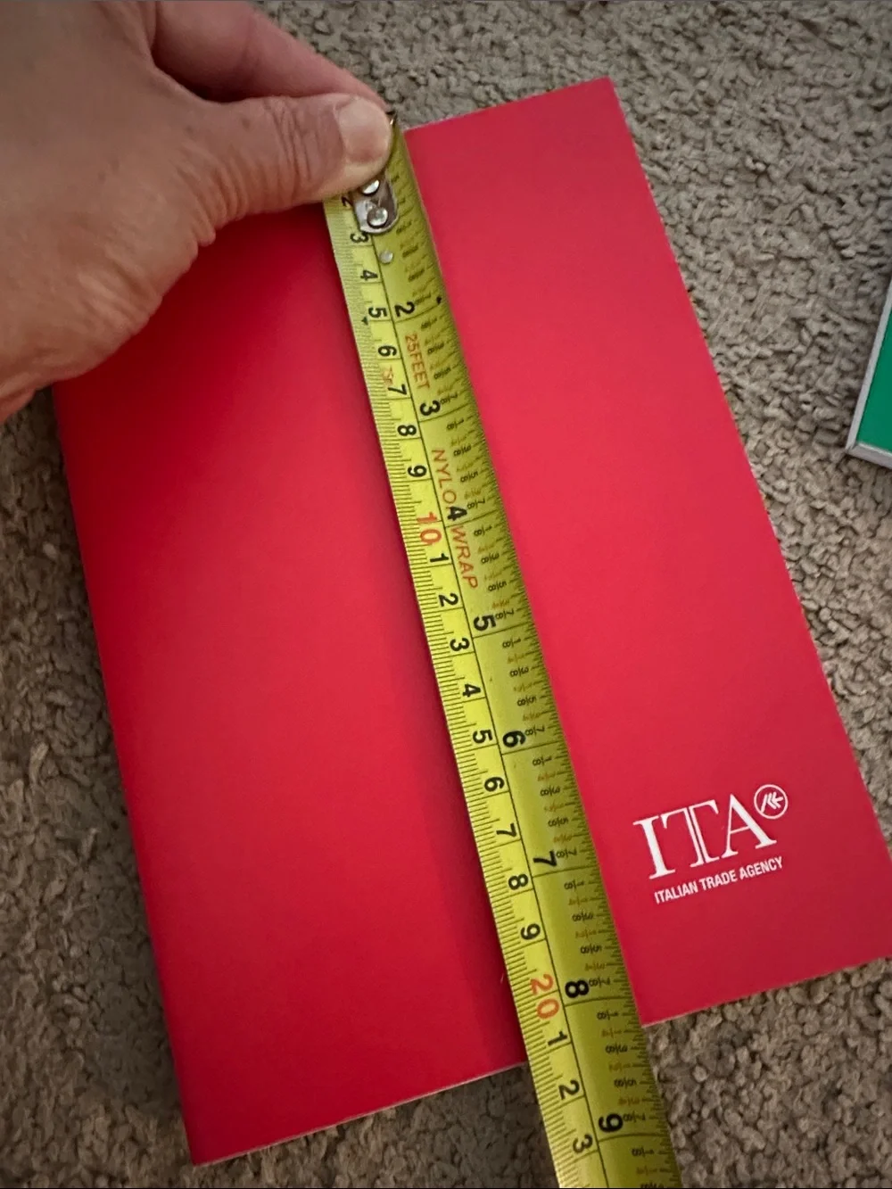 ITALIAN TRADE AGENCY NOTEBOOK